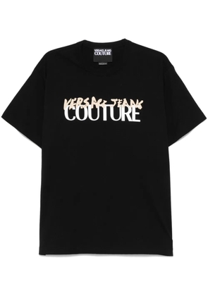 Versace Jeans Couture logo-print T-shirt - Black