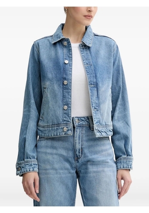 BOSS button-fastening denim jacket - Blue