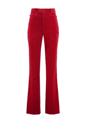 Gucci Pre-Owned velvet trousers - Red