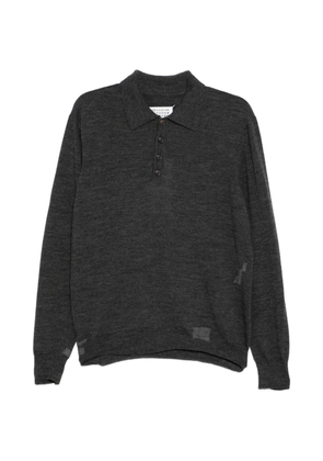 Maison Margiela patchwork polo shirt - Grey