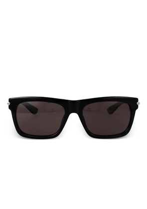 Alexander McQueen Eyewear oversized square-frame sunglasses - Black