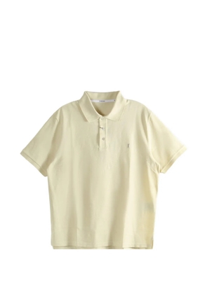 Saint Laurent short-sleeve polo shirt - Yellow