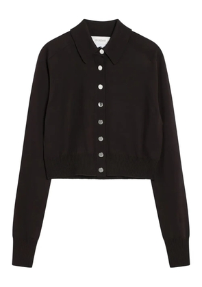 Sportmax button-fastening cardigan - 006 BROWN