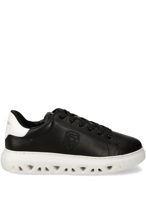Karl Lagerfeld leather sneakers - Black