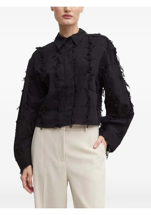 Day Birger Et Mikkelsen frayed shirt - Black