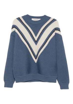 Golden Goose wool V-neck sweater - Blue