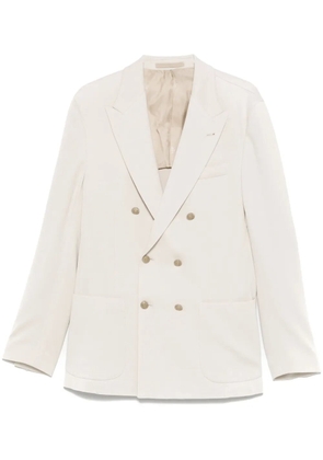 Eleventy double-breasted blazer - Neutrals