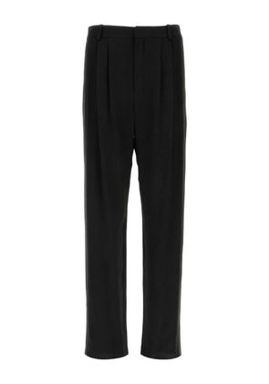 Saint Laurent crepe trousers - Black