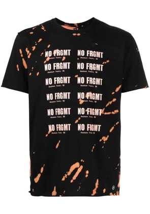 Stain Shade x Hiroshi Fujiwara bleached-effect T-shirt - Black