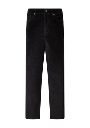 LIU JO balloon velvet trousers - Black