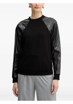 Armani Exchange logo-print sweatshirt - Black