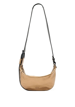 AllSaints Luna adjustable-strap cross body bag - Gold