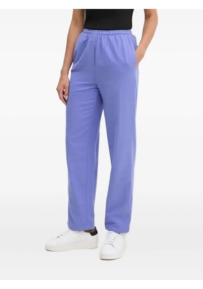 American Vintage elasticated-waistband track pants - Purple