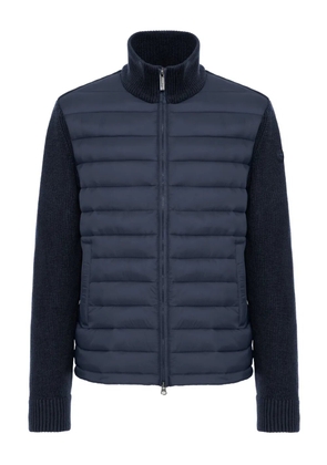 Colmar quilted ribbed-knit jacket - Blue