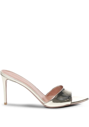 Giuliano Galiano 80mm Alixia sandals - Silver
