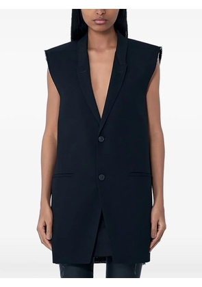 Rick Owens tailored waistcoat - Black