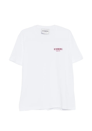 Iceberg logo T-shirt - White