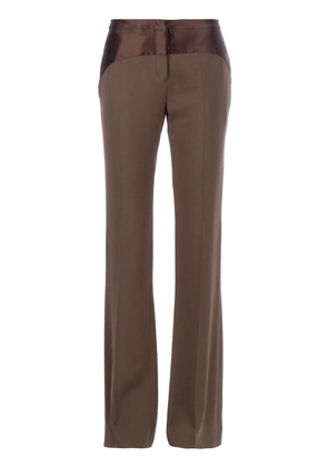 Giles flared trousers - Brown