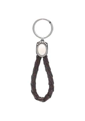 ALBERTO LUTI braided keyring - Brown