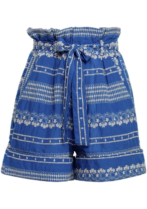 Agua By Agua Bendita Adisson shorts - Blue