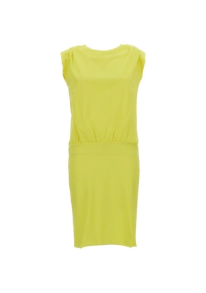 Irie' gathered midi dresses - Yellow