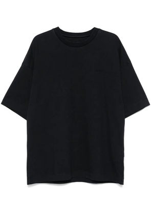 Juun.J logo-embroidered T-shirt - Blue
