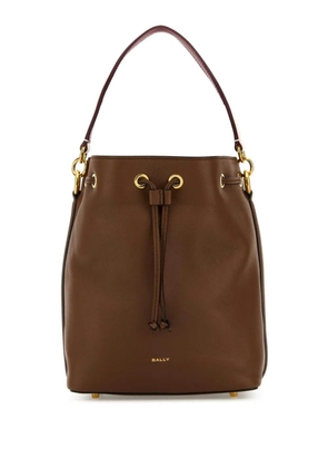 Bally Code bucket bag - Brown