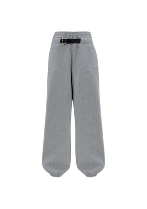 Alexander Wang elasticated-waist belt-detail track pants - Grey
