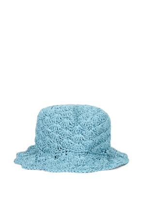 Valentino Garavani textured hat - Blue
