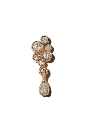 Sophie Bille Brahe 18kt yellow gold petite Splash diamond earring