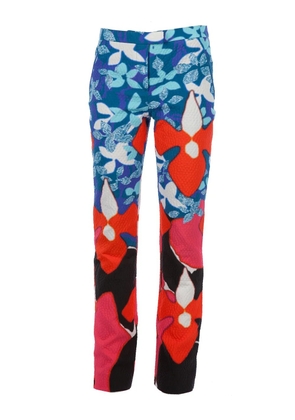 Peter Pilotto printed trouser - Red