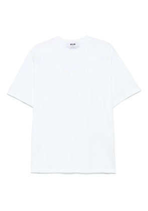MSGM logo-print T-shirt - White