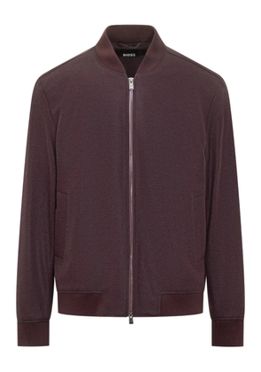 BOSS P-Hanry zip-up sweatshirt - Red