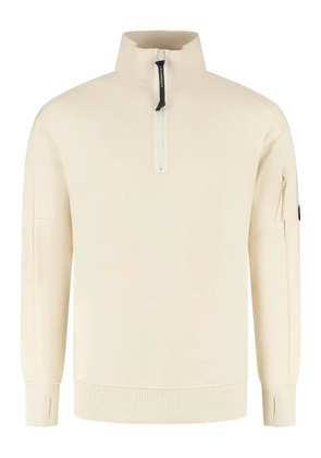 C.P. Company zip-up high-neck sweatshirt - Neutrals