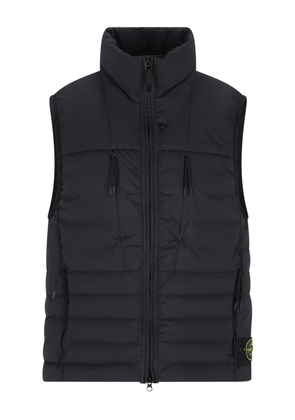Stone Island zip padded gilet - Blue
