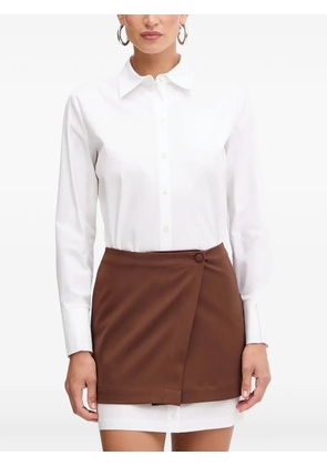 Patrizia Pepe layered mini dress - White