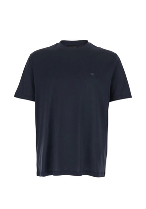 Emporio Armani logo-print T-shirt - Blue