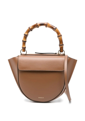 Wandler mini Hortensia tote bag - Brown