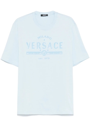 Versace logo-print T-shirt - Blue