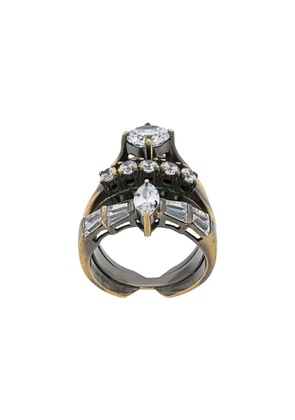 Iosselliani Eclipse stacked ring - Gold