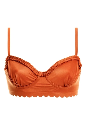 Agua Bendita Lauren bikini top - Orange
