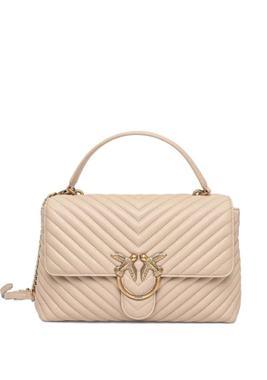 PINKO Love Lady tote bag - Neutrals