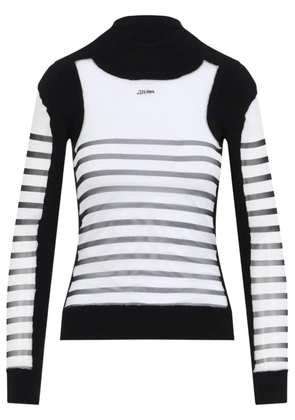 Jean Paul Gaultier Mariniere jumper - White