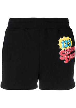 Moschino Sesame Street© track shorts - Black