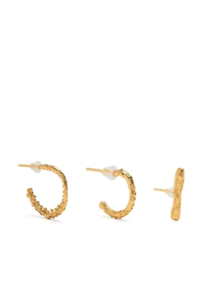 Alighieri Starry Night earrings set of three - Gold
