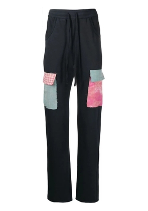 Alchemist flap-pocket track pants - Black