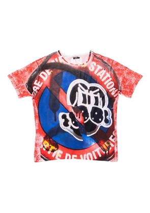 CHITÈ graphic-print crew-neck T-shirt - Red