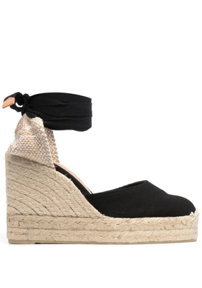Castañer Carina wedge espadrilles - Black