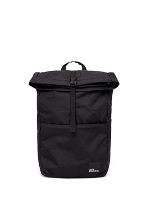 JACK WOLFSKIN Island buckle roll-top backpack - Black