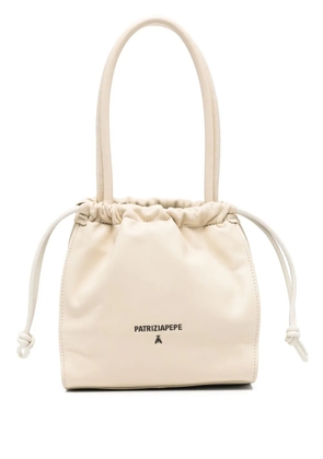 Patrizia Pepe Soft Rock tote bag - White